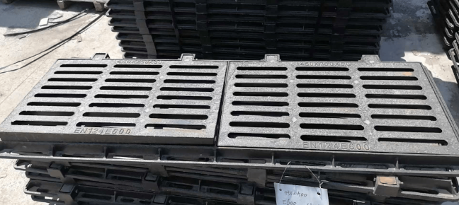 富文镇球墨铸铁连体双篦展示